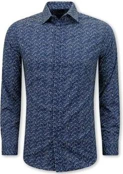 Bread & Buttons Hemdbluse Bluse Langarm Bluse Slim