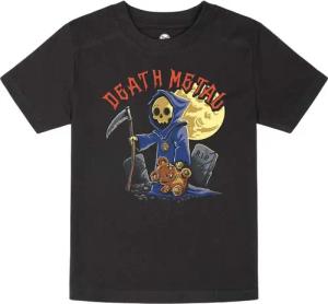 Metal-Kids T-Shirt für Kinder - Death Metal - für Mädchen & Jungen - schwarz
