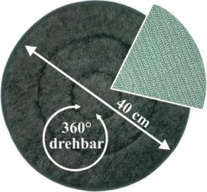 DocMed Drehkissen Drehkissen, 360°-Drehbewegung, weiche Baumwolle