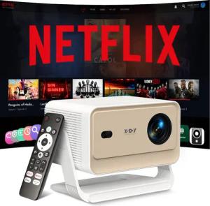 XGODY Native 1080p LCD-Beamer (25000 lm,