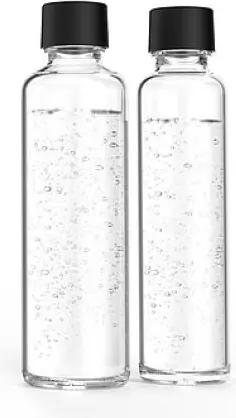 Sodapop Wassersprudler Flasche Glas-Flaschen 2er-Set 0,6L