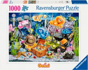 Ravensburger Puzzle Gelini im Unterwasserspaß, 1000
