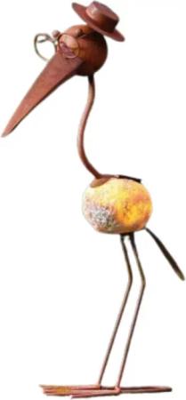 Home-trends24.de Gartenfigur LED Vogel Dekofigur Gartenfigur