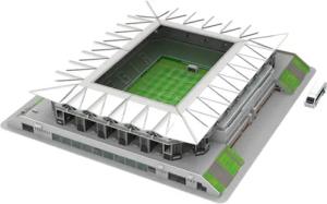 Habarri 3D-Puzzle Stadion Puzzle Fußballstadion Modell