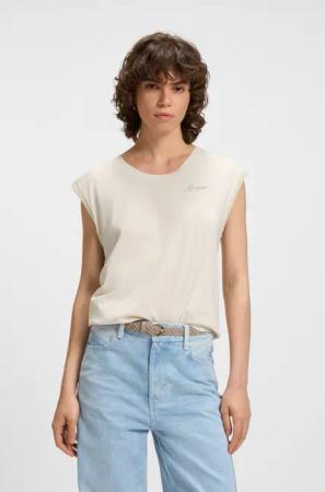BOSS ORANGE Rundhalsshirt Elai Premium Damenmode