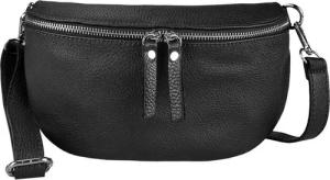 ITALYSHOP24 Bauchtasche Damen Leder Gürteltasche Hüfttasche