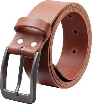 COLOGNEBELT Ledergürtel OM411-SL-Hellbraun MADE IN GERMANY,
