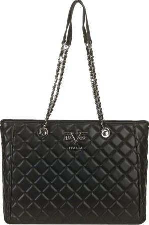 19V69 ITALIA Shopper SILVIA SILVER, Damen-Handtasche