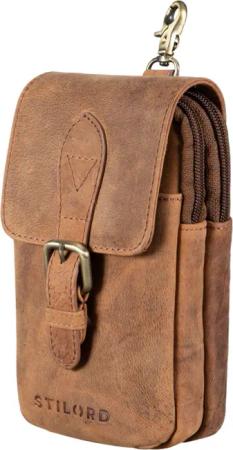 STILORD Bauchtasche "Harper" Handy Gürteltasche Leder