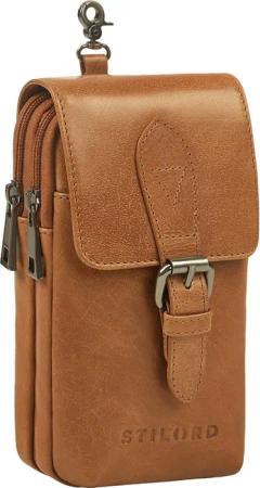 STILORD Bauchtasche "Harper" Handy Gürteltasche Leder