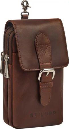 STILORD Bauchtasche "Harper" Handy Gürteltasche Leder