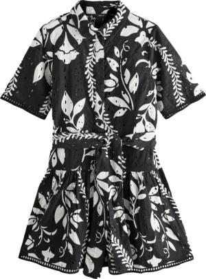 Next Minikleid Strukturiertes Hemdkleid mit kurzen