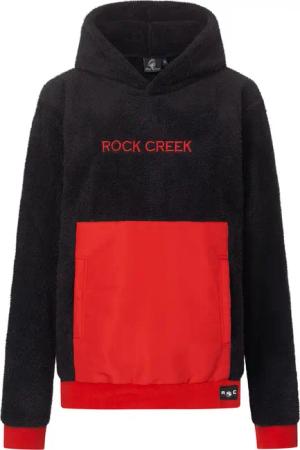 Rock Creek Sweatshirt Damen Teddyfell Kapuzenpullover