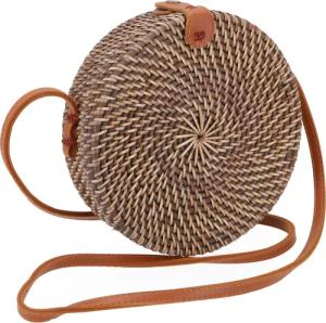 Guru-Shop Korbtasche Geflochtene Handtasche, Korbtasche,..
