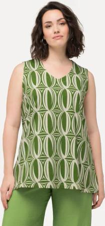 Ulla Popken Longtop Top grafischer Druck