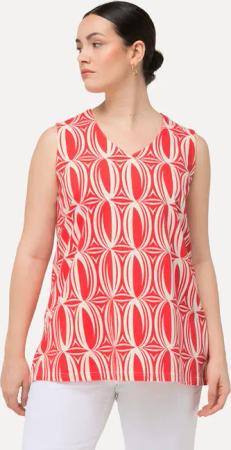 Ulla Popken Longtop Top grafischer Druck