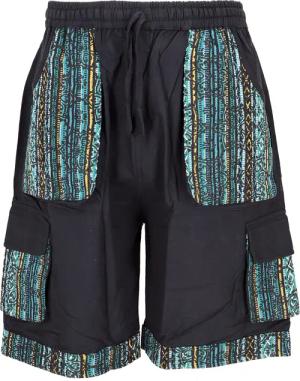 Guru-Shop Relaxhose Ethno Yogashorts im Goastyle
