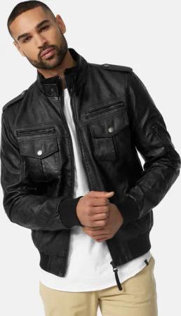 Indicode Lederimitatjacke Pawel