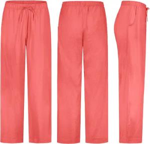 SUBLEVEL Chinos Damen Luftige Sommerhose Freizeit