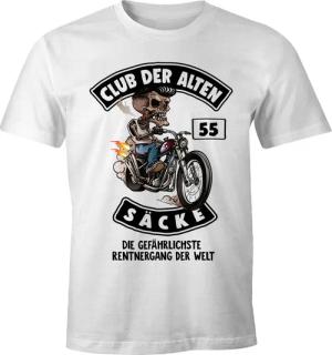 MoonWorks Print-Shirt Lustiges Herren T-Shirt Club
