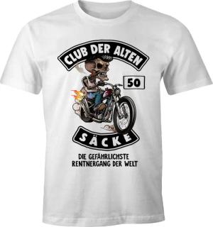 MoonWorks Print-Shirt Lustiges Herren T-Shirt Club