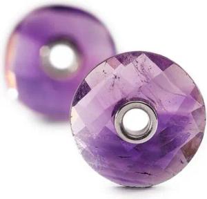 Trollbeads Einhänger für Ohrschmuck Amethyst Ohrhaken Einhänger, TSTEA-00012