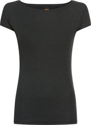 BOSS ORANGE Kurzarmshirt "Espia Premium Damenmode", in Slim Fit Passform