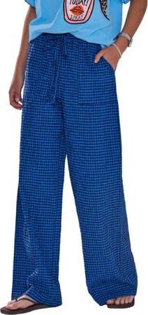 Next Palazzohose Strukturierte Hose mit weitem