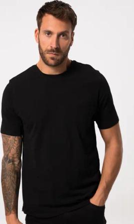 JP1880 T-Shirt T-Shirt Halbarm Flammjersey Rundhals