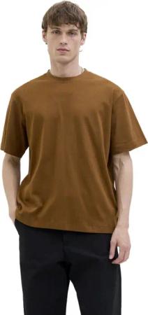 Jack & Jones Herren Rundhals T-Shirt JJEURBAN EDGE TEE SS O-NECK - Relaxed Fit