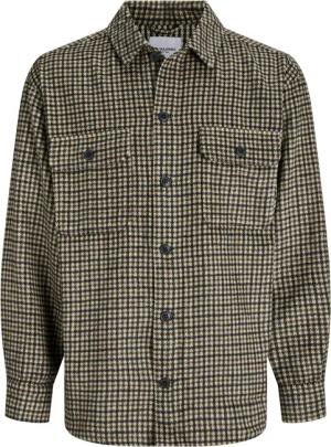 Jack & Jones Herren Freizeit Hemd JJEBRADLEY OLLIE OVERSHIRT Relaxed Fit