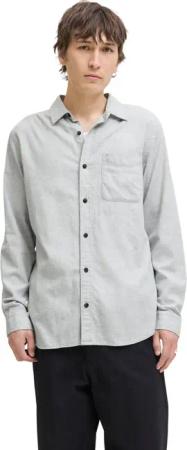 Jack & Jones Herren Freizeit Hemd JJECLASSIC MELANGE SHIRT Regular Fit
