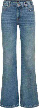 BOSS ORANGE Bootcut-Jeans "SOFT BOOTCUT LR Premium Damenmode", Low Rise