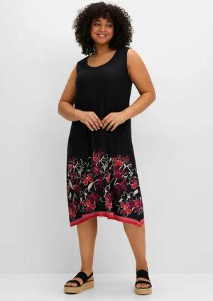 Sheego Jerseykleid "Jerseykleid"