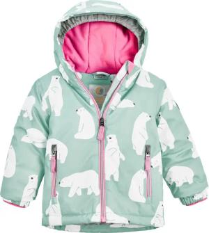 first instinct by killtec Skijacke "FISW 30 MNS SKI JCKT", Skijacke mit Eisbär-Print, wasserdicht, atmungsaktiv, verlängerbare Ärmel
