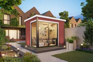 Nordic Holz Gartenhaus "AUSTIN 1"