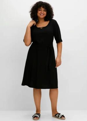 Sheego Jerseykleid "Jerseykleid"