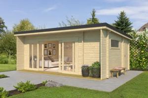 Nordic Holz Gartenhaus "JAVA"