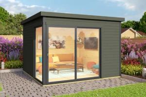 Nordic Holz Gartenhaus "DOMEO 1"
