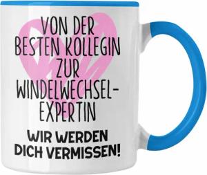 Trendation Tasse Mutterschutz Geschenk Kollegin Tasse