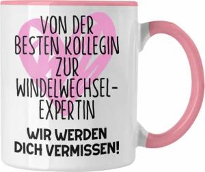 Trendation Tasse Mutterschutz Geschenk Kollegin Tasse
