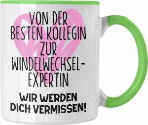 Trendation Tasse Mutterschutz Geschenk Kollegin Tasse
