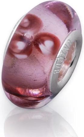 Unique Bead Exklusiver Unique Bead - Glas mit 925 Silber Fassung BG0243