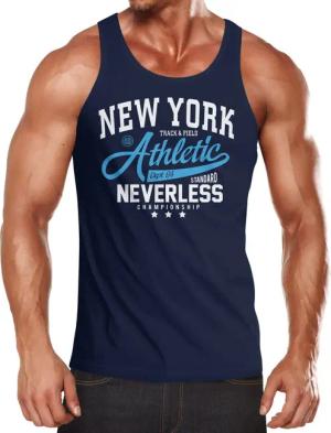 Neverless Tanktop Herren Tank-Top New York