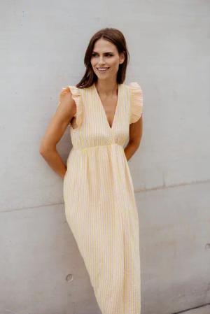 von Herzen Maxikleid Maxi Musselinkleid mit