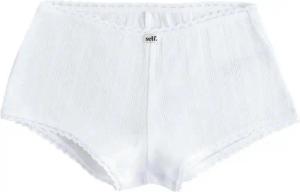 self Schlüpfer Shorts mit Lochspitze (1-St)