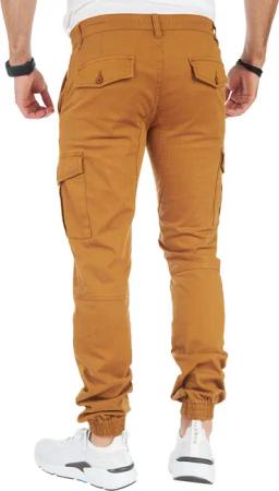 Styleko Cargohose Slim fit Cargohose Herren