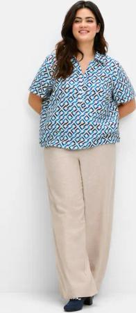 Sheego Klassische Bluse Tunika