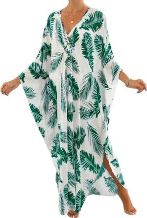 RWEUOQ Strandkleid Boho Maxikleid Strandkleid Bikini