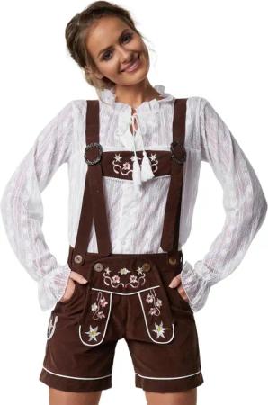 dressforfun Trachtenlederhose Lederhose Alpsee